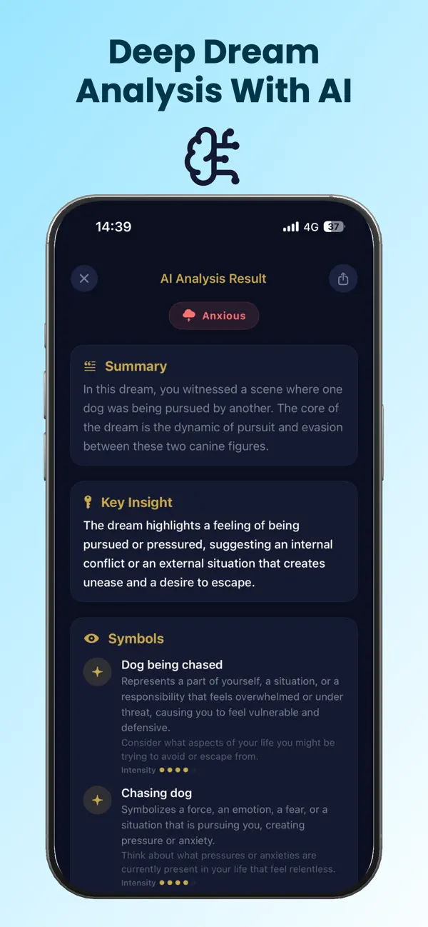 Screenshot #2 pour Dream Interpretation - AI