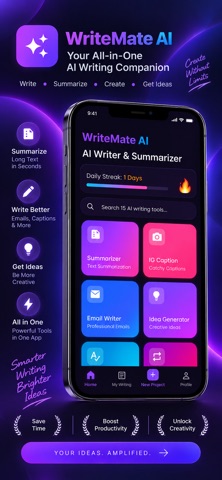 Writemate AI Writer & Grammar Screenshot 2 of 6