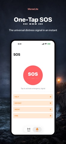 MorseLite: SOS Emergency Screenshot 6 of 10