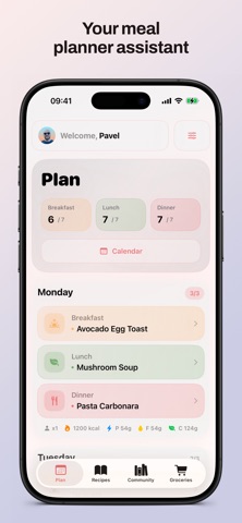 Nom Nom: Organize Recipes Plan iPhone screenshot