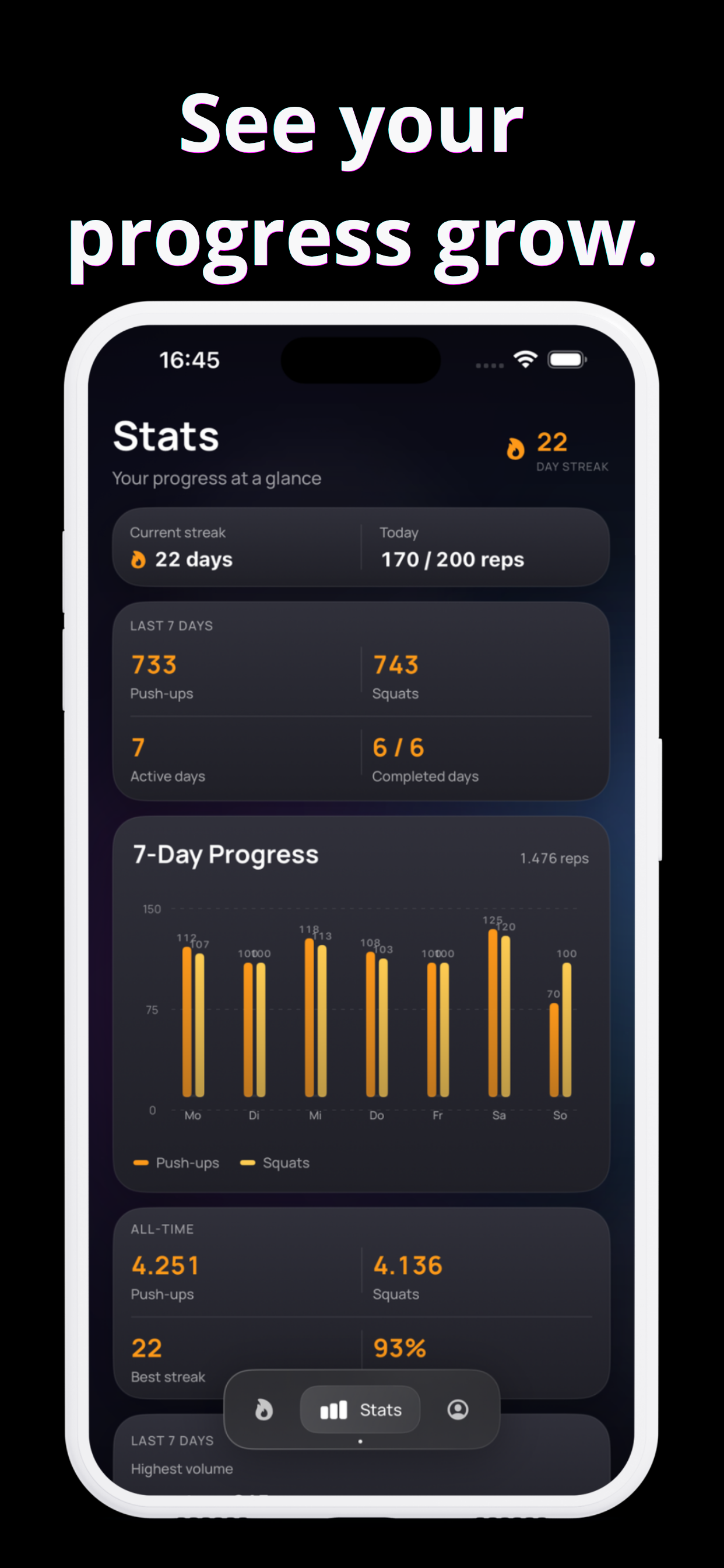 Ritual Reps: Push-Ups & Squats screenshot 2