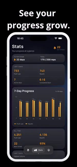 Ritual Reps: Push-Ups & Squats screenshot 2