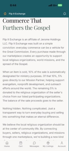 Flip It Exchange iPhone screenshot
