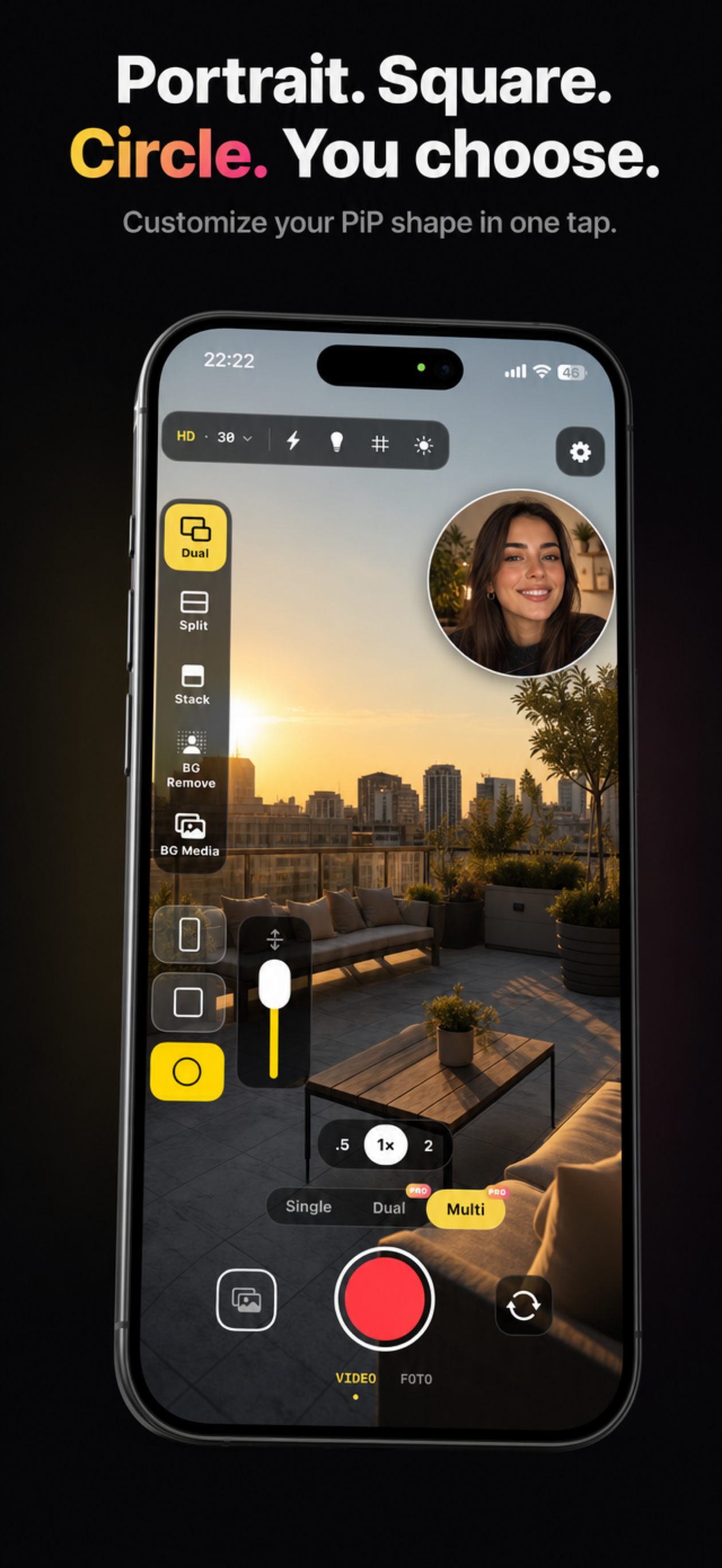 Omnishot: Dual Camera Recorder