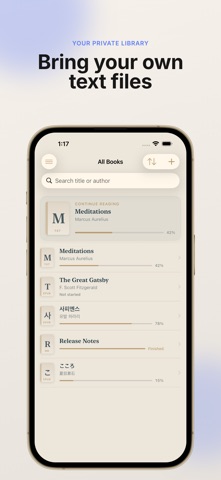 Reed - Text Reader Screenshot 1 of 6