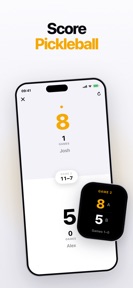 Pickleball Score Tracker screenshot