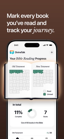 DivineTalk - Bible Tracker Screenshot 3 of 6