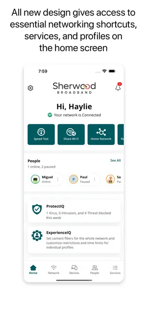Sherwood Broadband Connect screenshot 2