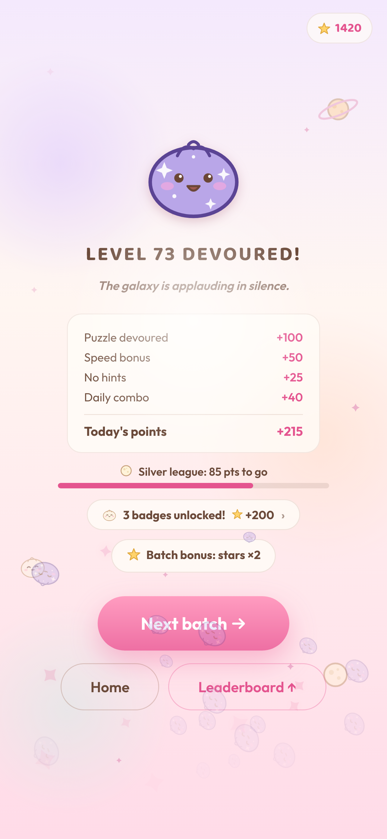 Dumpling Galaxy:  Logic Puzzle screenshot 4