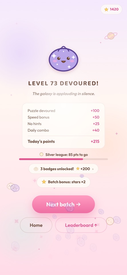 Dumpling Galaxy:  Logic Puzzle screenshot 4