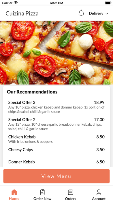 Cuizina Pizza Screenshot
