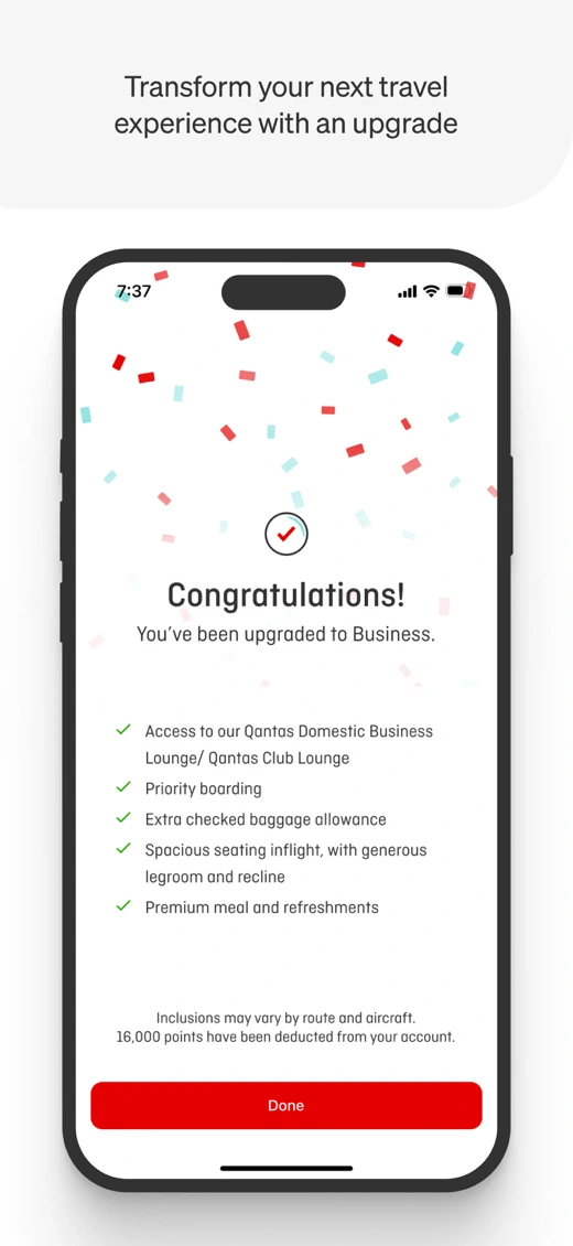 Qantas Airways screenshot 4