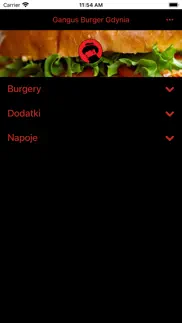 gangus burger iphone capturas de pantalla 2