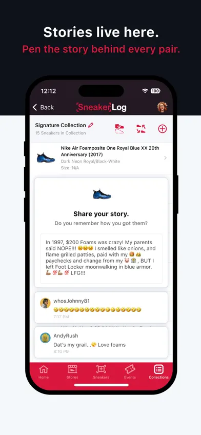 SneakerLog screenshot 5