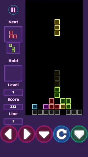 Neon Block Puzzle Game screenshot 2