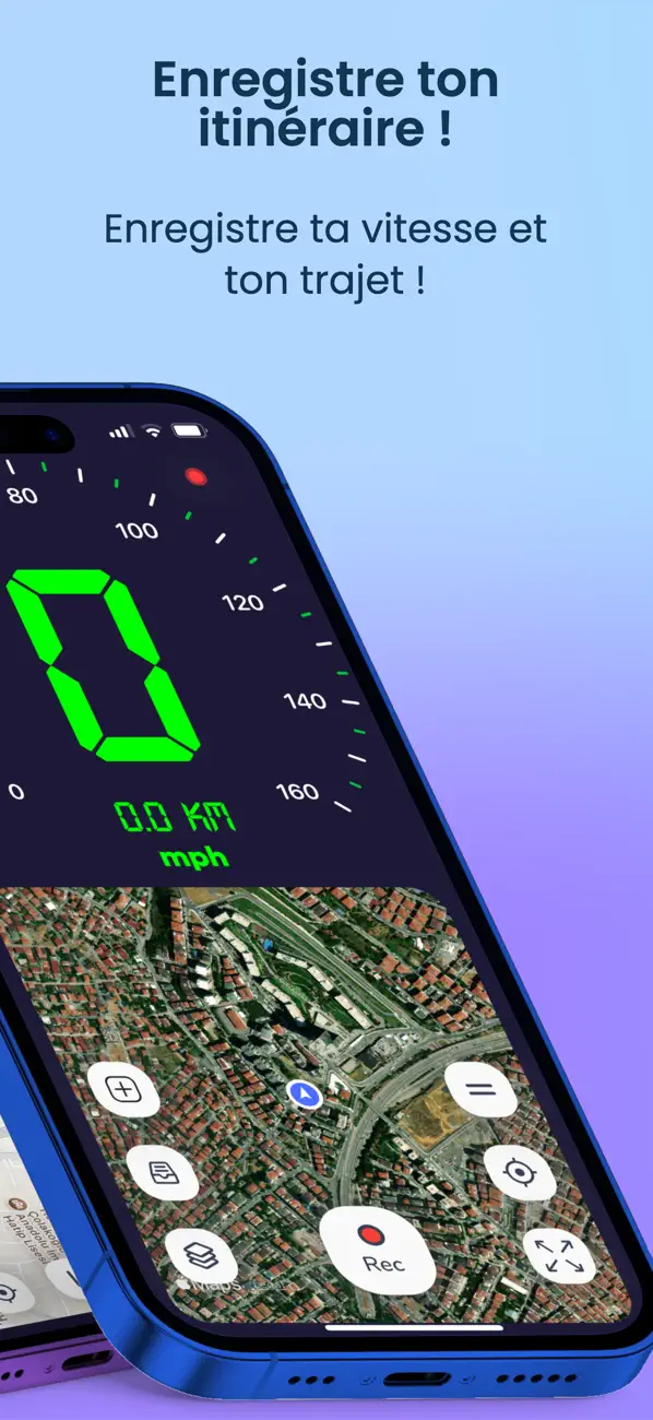 Screenshot #2 pour GPS et odomètre & Compteur De
