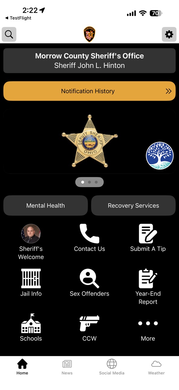 iPhone screenshot