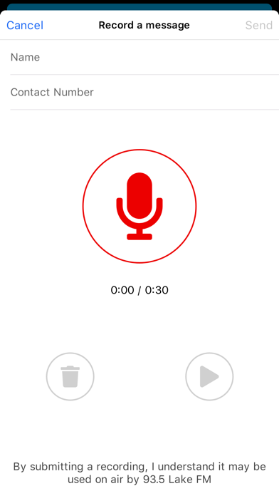 93.5 Lake FM Screenshot