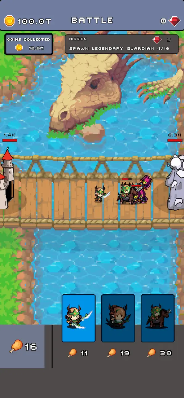 Warrior Master! iOS Mod IPA screenshot 4 - iOS game interface