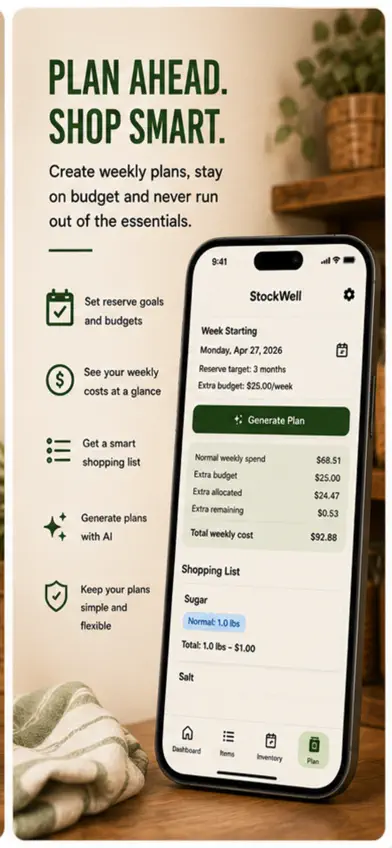 StockWell - Food Reserve screenshot 2