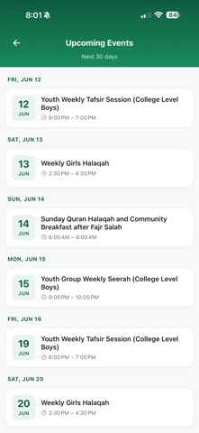 Zakaria Islamic Academy iPhone screenshot