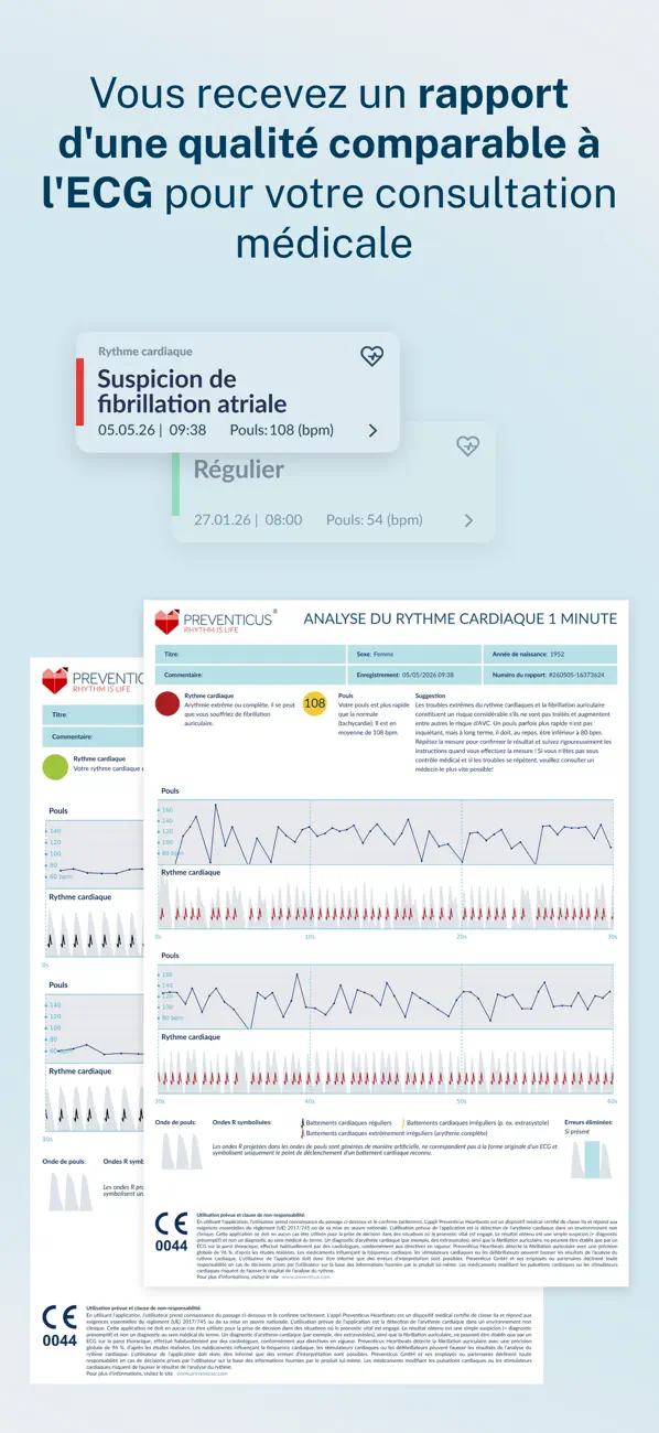Screenshot #3 pour Preventicus Heartbeats
