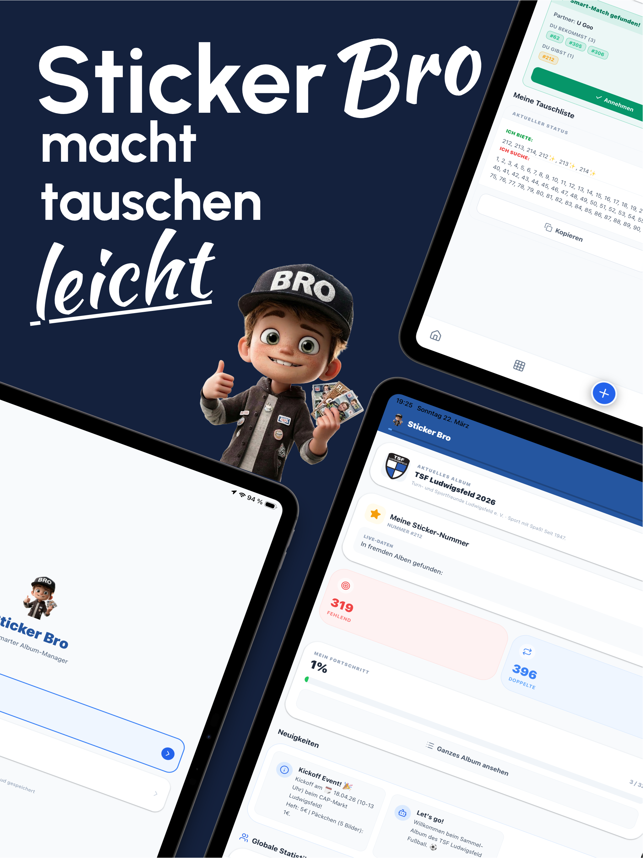 Sticker Bro – Album Manager