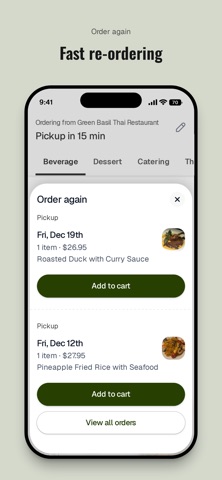 Green Basil Thai Restaurant Screenshot 4 of 6