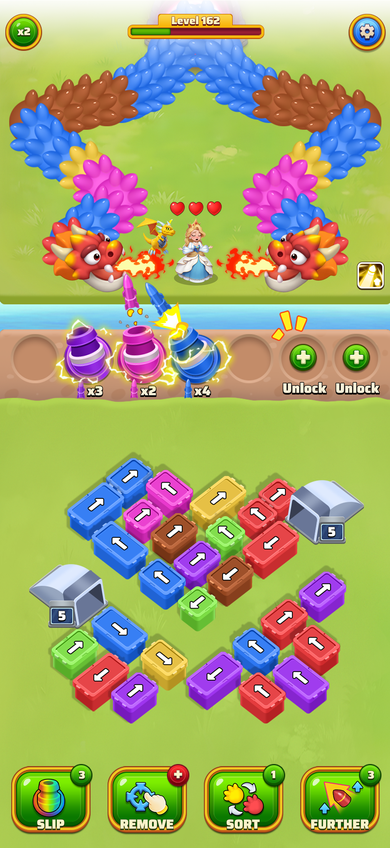 Dragon Crush：Escape Jam screenshot 5