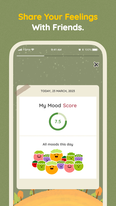 Pals: Daily log mood journal Screenshot