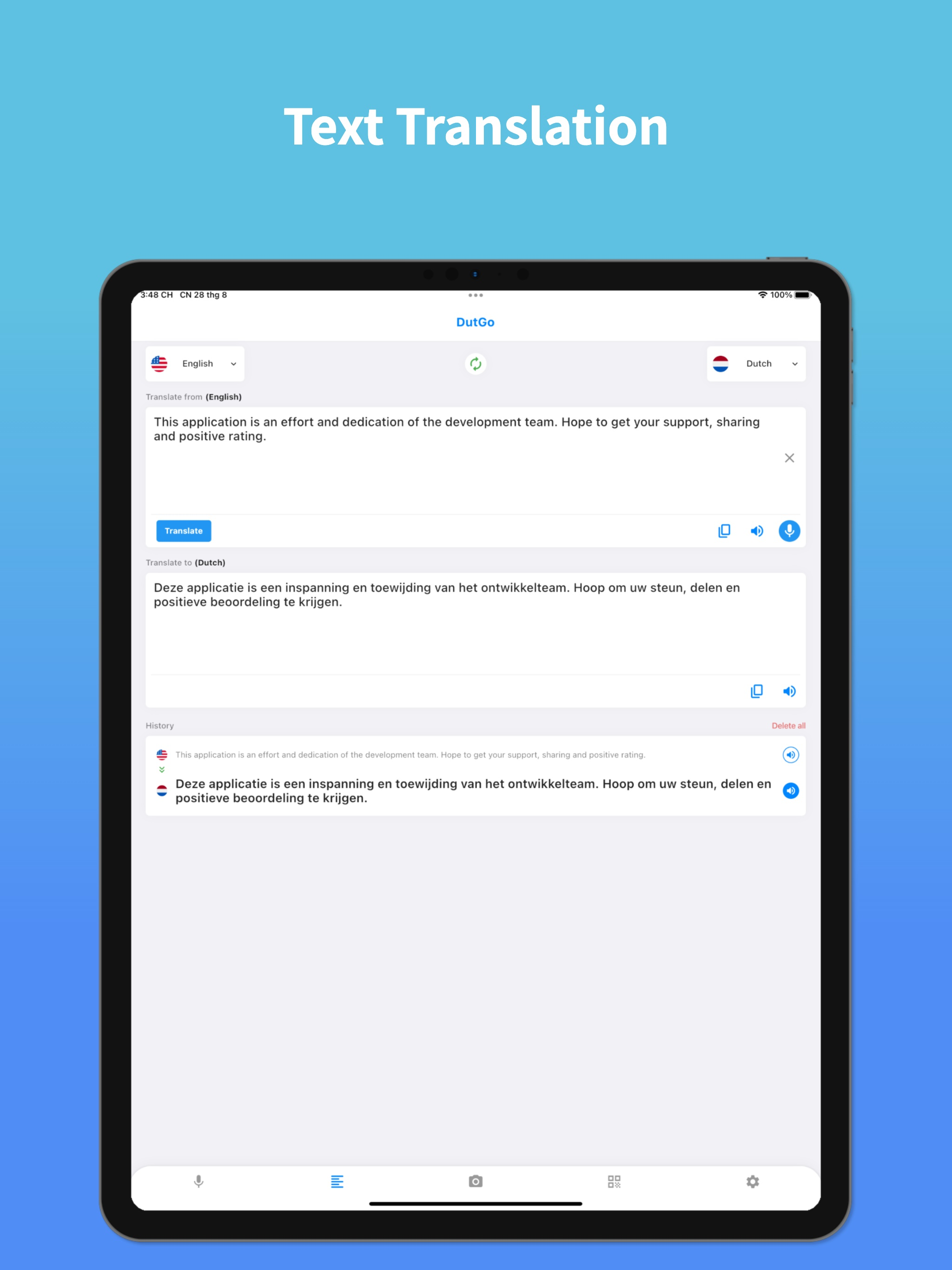 Dutch Translator & Learn +