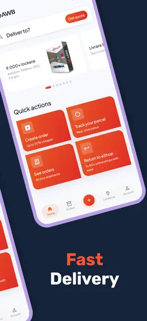 eAWB: Send Parcels Online screenshot 2