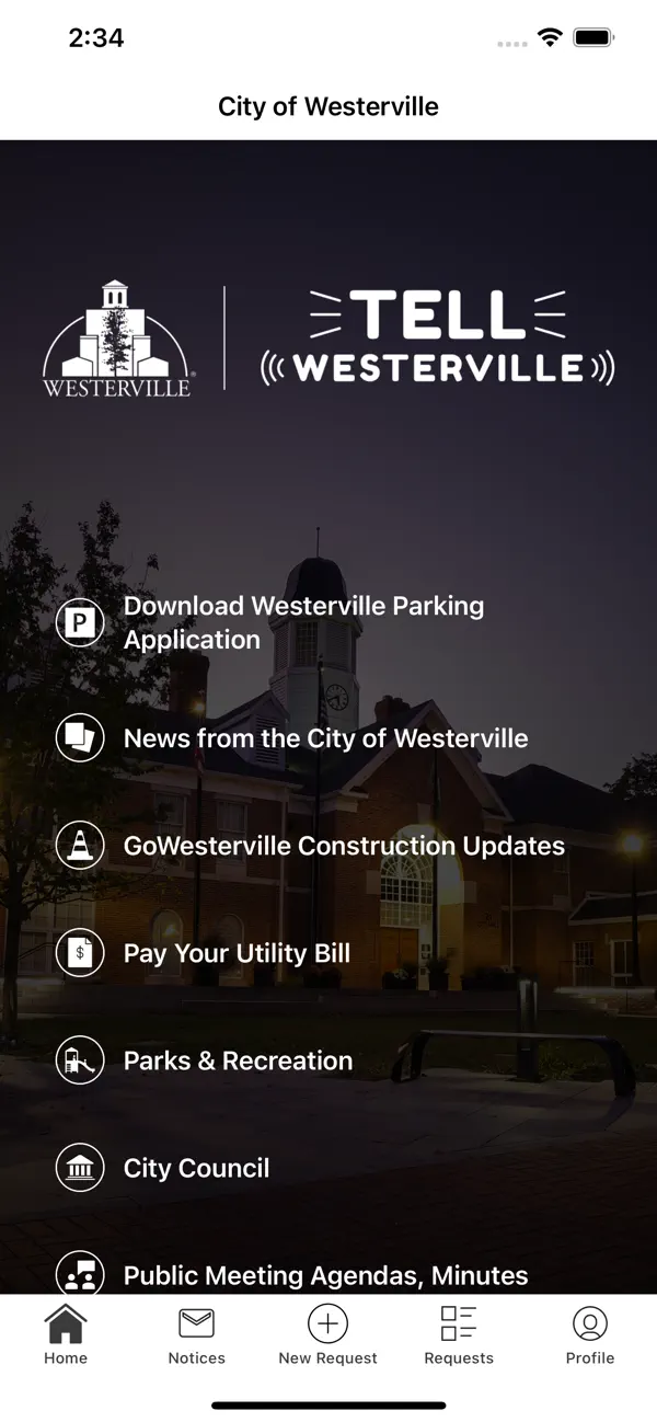 Screenshot #1 pour Tell Westerville