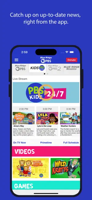 Blue Ridge PBS App screenshot 3