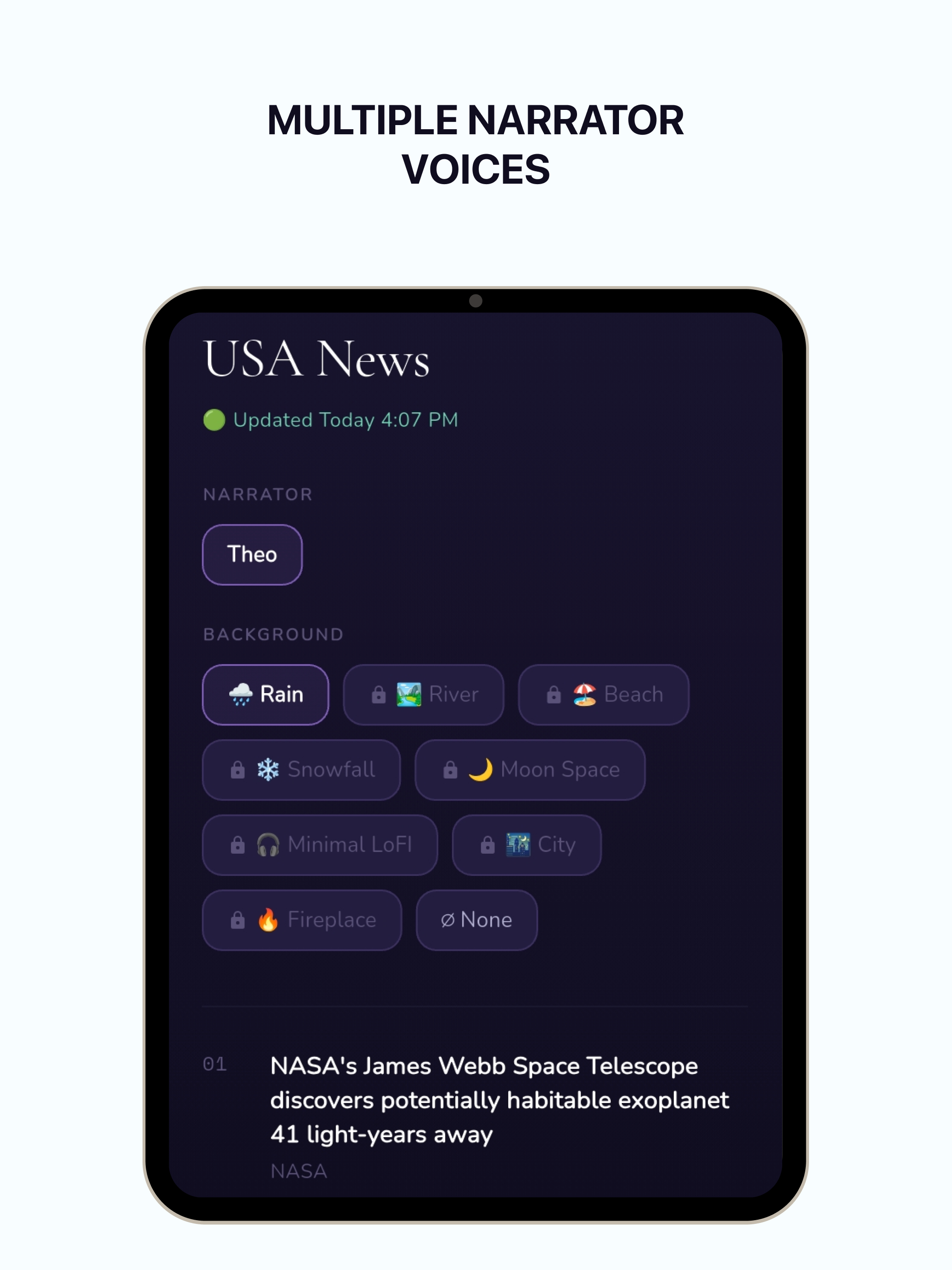 SnooNews: News Sleepcast