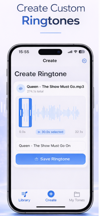 ToneMaker - Ringtone Maker Screenshot 1 of 3