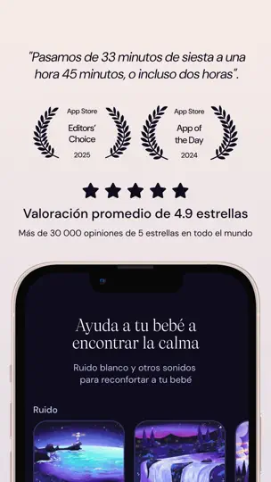 Captura de pantalla de Napper: Horario De Sueño Bebés en iPhone 3