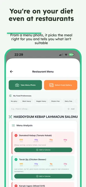 Diyet Ai Health & Wellness screenshot 2