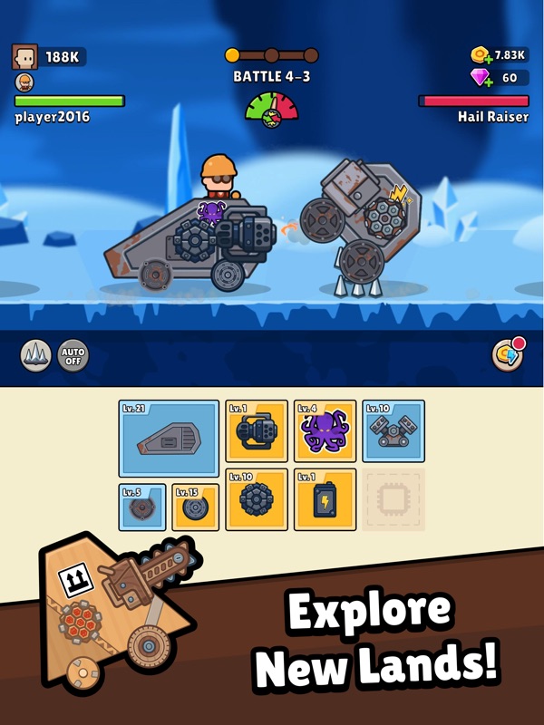 Car Battle - Idle RPG screenshot 9