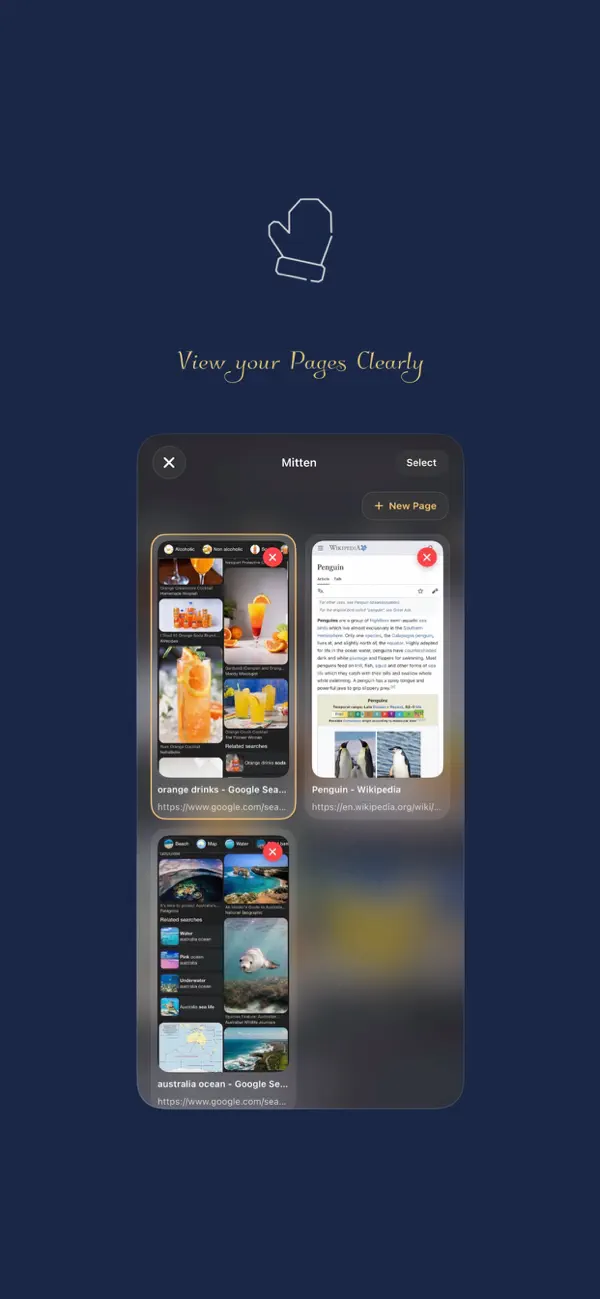 #6. Penguin Browser (iOS) De: EZRA MICHAEL GILBERT
