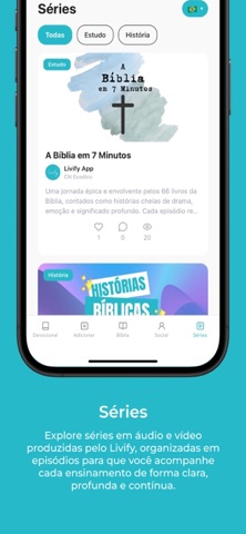 Livify - Devocional e Social Screenshot 6 of 9