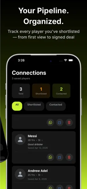 Vizrr - Football Scouting screenshot 2