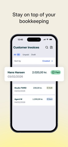 Billy Accounting Software iPhone screenshot