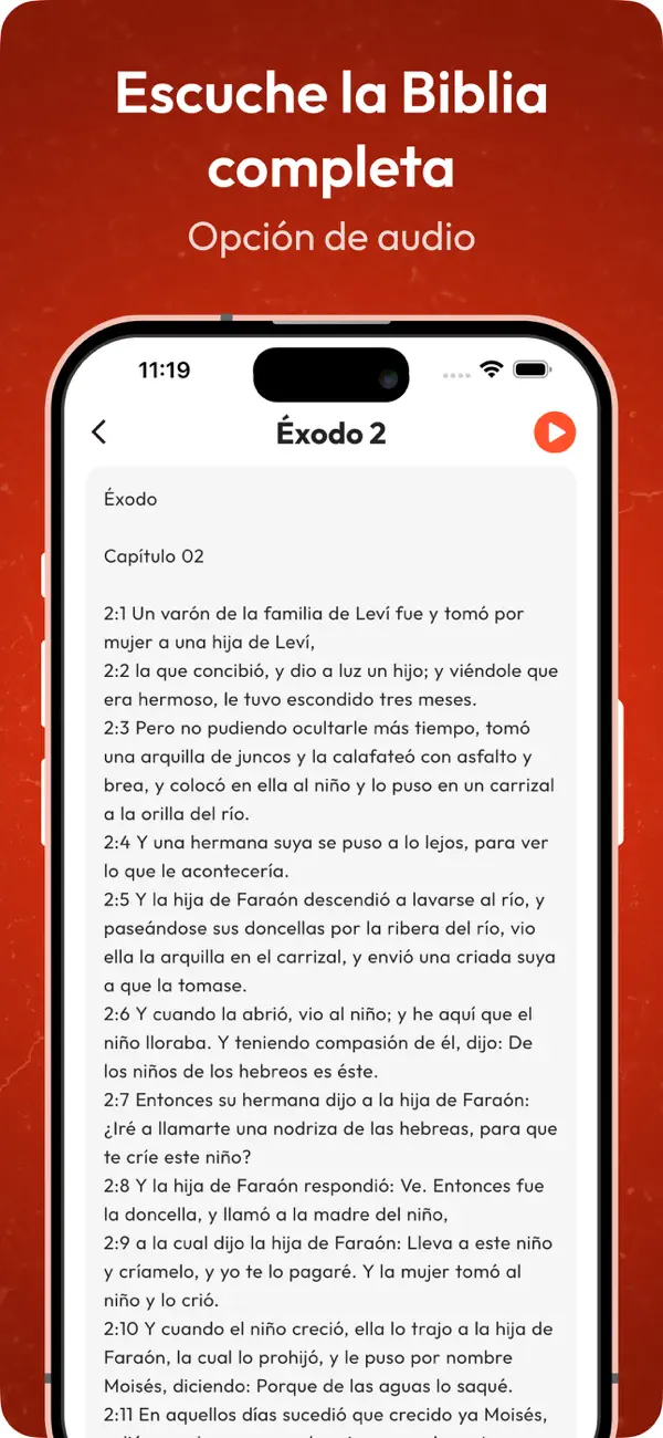 Screenshot #3 pour Biblia Reina Valera con Audios