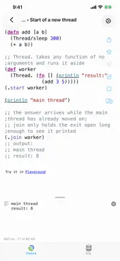 Clojure Recipes screenshot 9