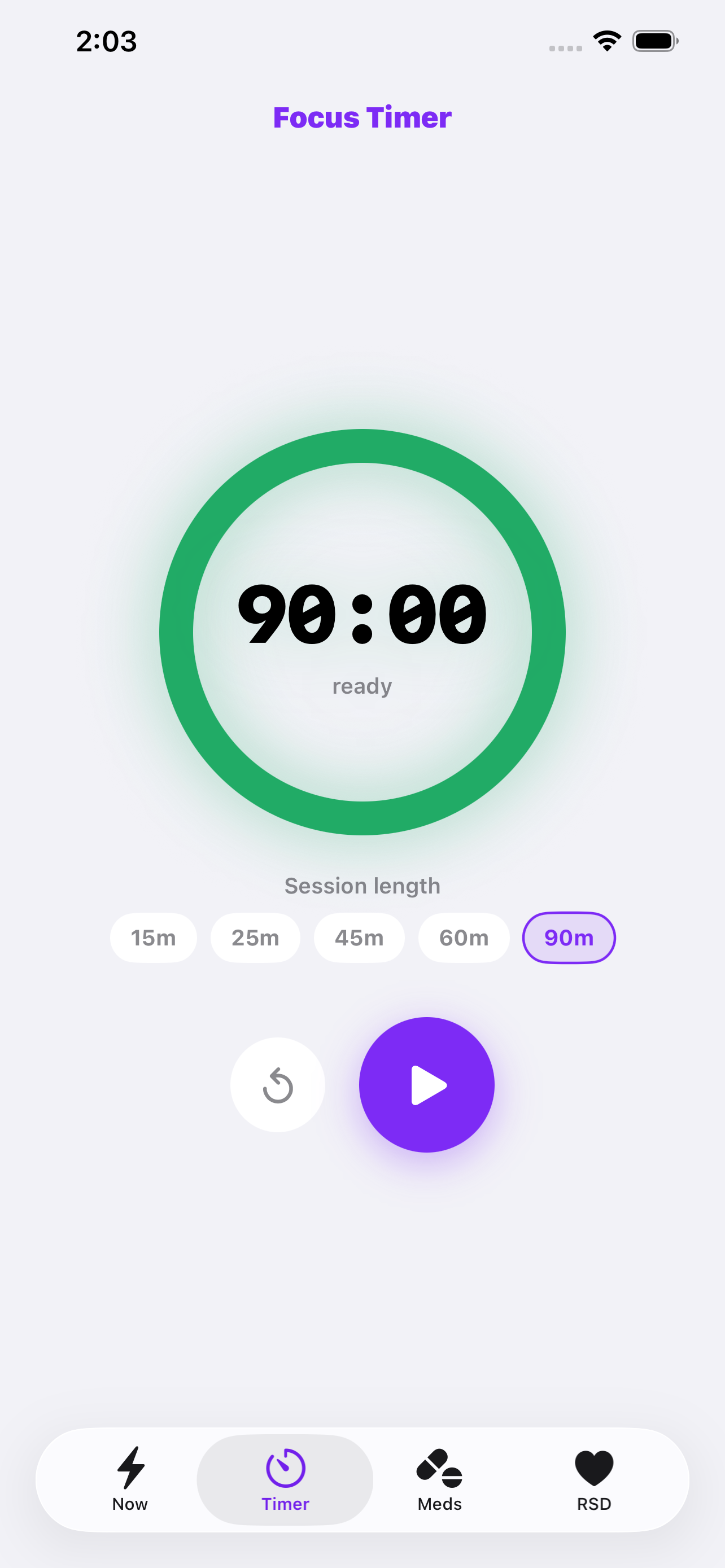 FocusDrift: ADHD Focus & Tasks screenshot 2