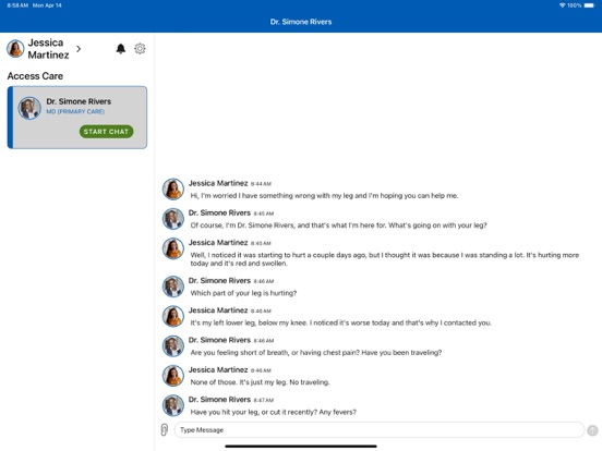 MyVirtualMPC iPad screenshot 1 - Medical app