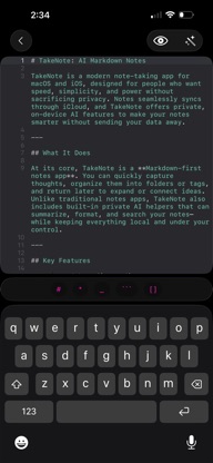 TakeNote: AI Markdown Notes screenshot 2