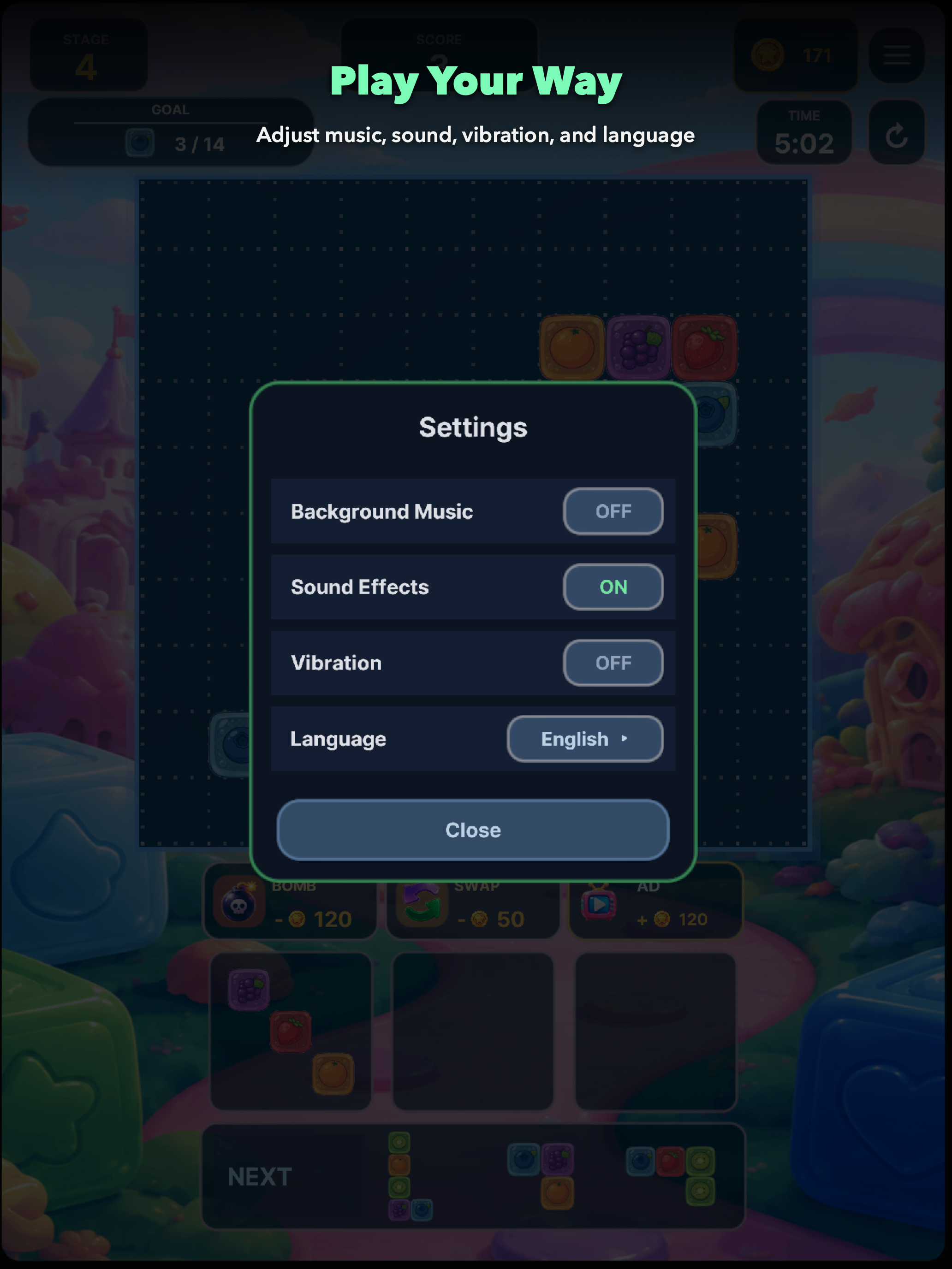 JelliBlock: Block Puzzle screenshot 13