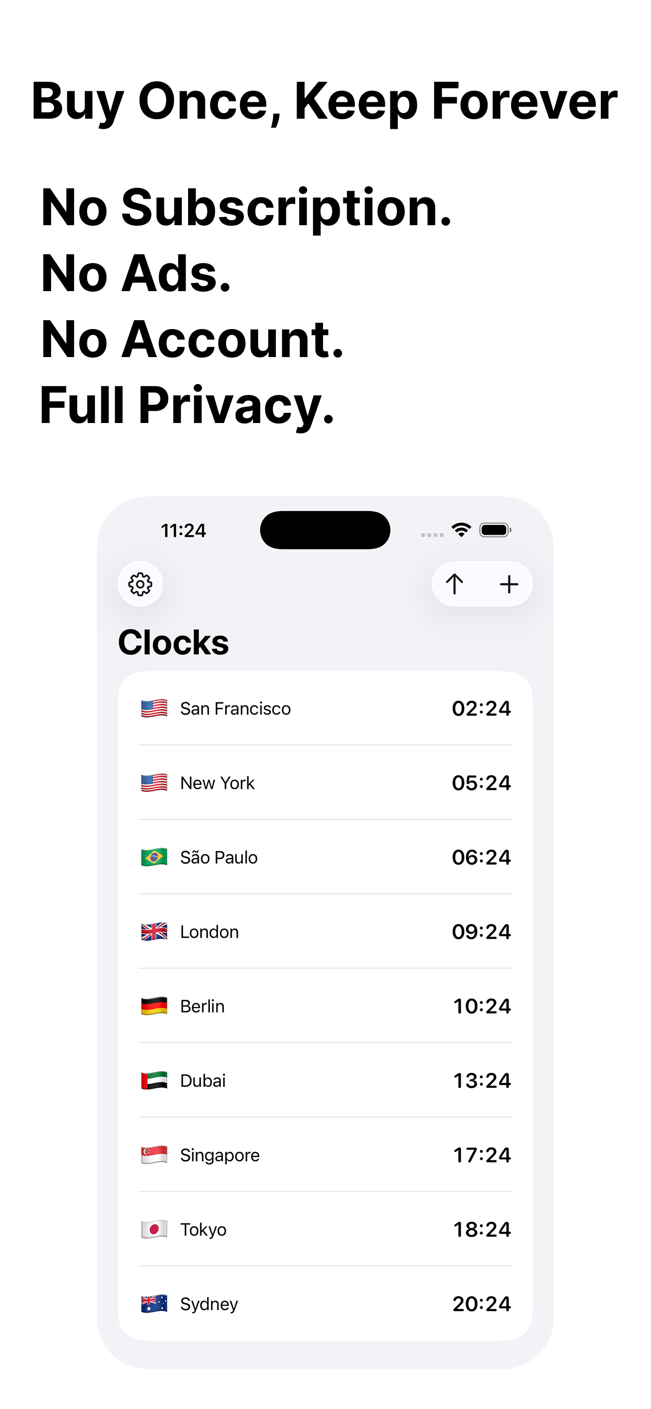Zone: World Clock